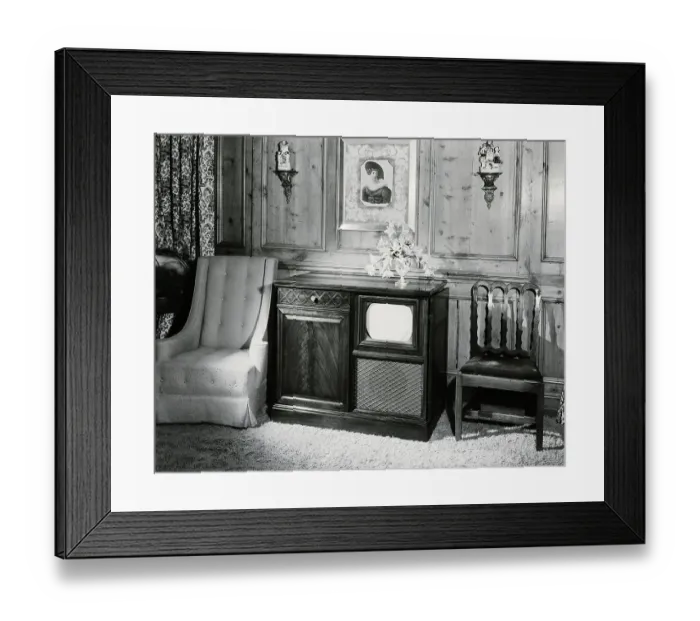 Framed Print : Dumont Conole Tv, Circa 1947 Framed Print : Dumont Conole Tv, Circa 1947
