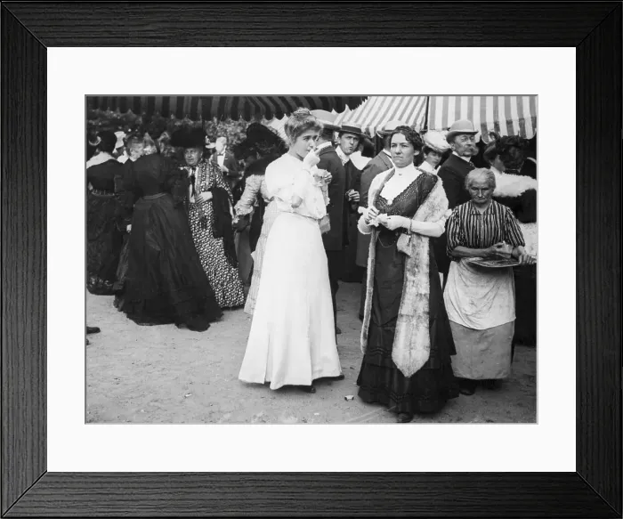 Framed Print : Crowd At The Bayreuth Festival Framed Print : Crowd At The Bayreuth Festival