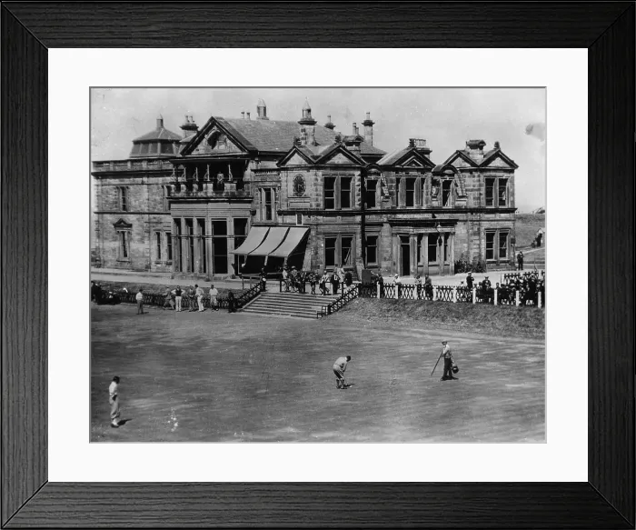 Framed Print : Gene Sarazen Putting at St. Andrews Framed Print : Gene Sarazen Putting at St. Andrews
