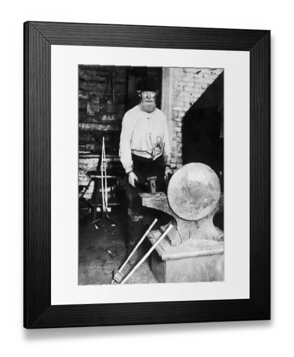 Framed Print : 80 Year Old Smithy Framed Print : 80 Year Old Smithy