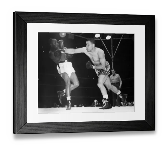 Framed Print : Joe Louis In Ring Knocking Out Opponent Framed Print : Joe Louis In Ring Knocking Out Opponent