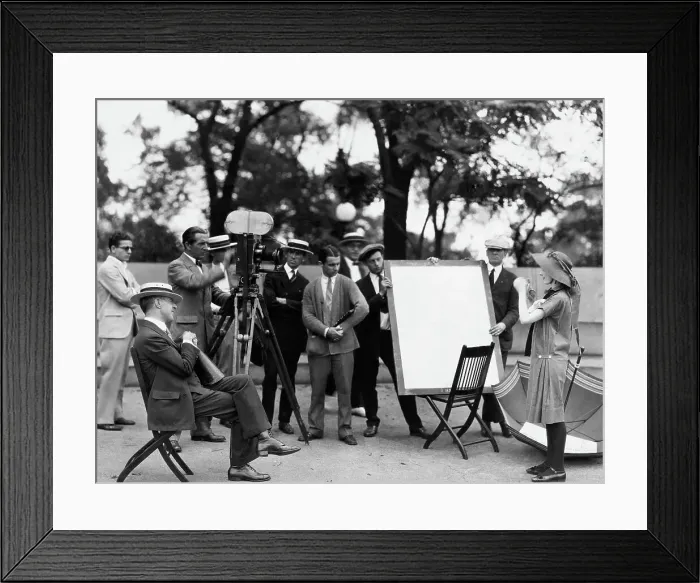 Framed Print : D.W. Griffith Directs Carol Dempster Framed Print : D.W. Griffith Directs Carol Dempster