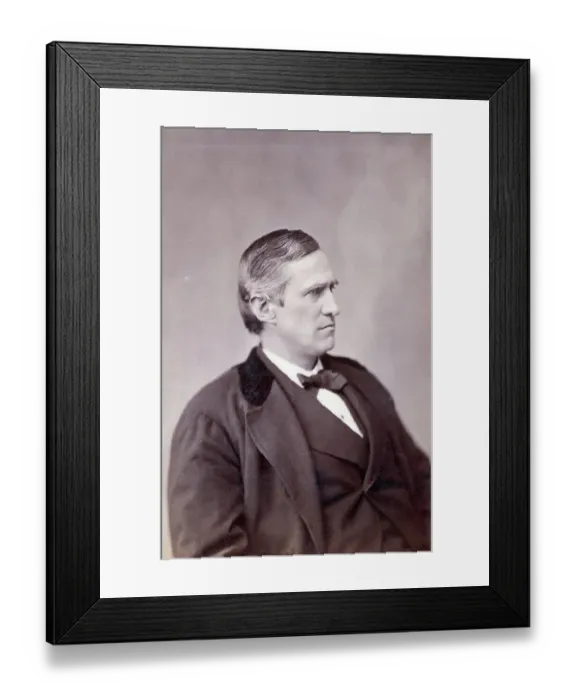 Framed Print : Waist-Up Portrait Of Thomas F. Bayard Framed Print : Waist-Up Portrait Of Thomas F. Bayard
