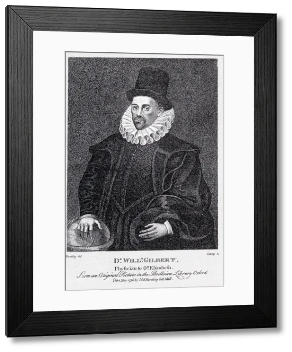 Framed Print : William Gilbert English Physician Framed Print : William Gilbert English Physician