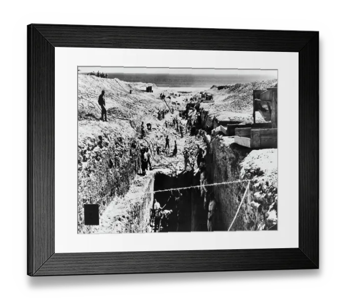 Framed Print : Coastal Diamond Mine Framed Print : Coastal Diamond Mine