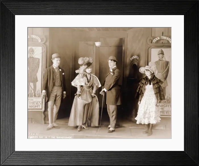 Framed Print : Charles Ray In The Barnstormer Framed Print : Charles Ray In The Barnstormer