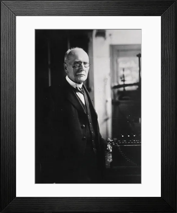 Framed Print : Professor E. E. Branly; Waist Up