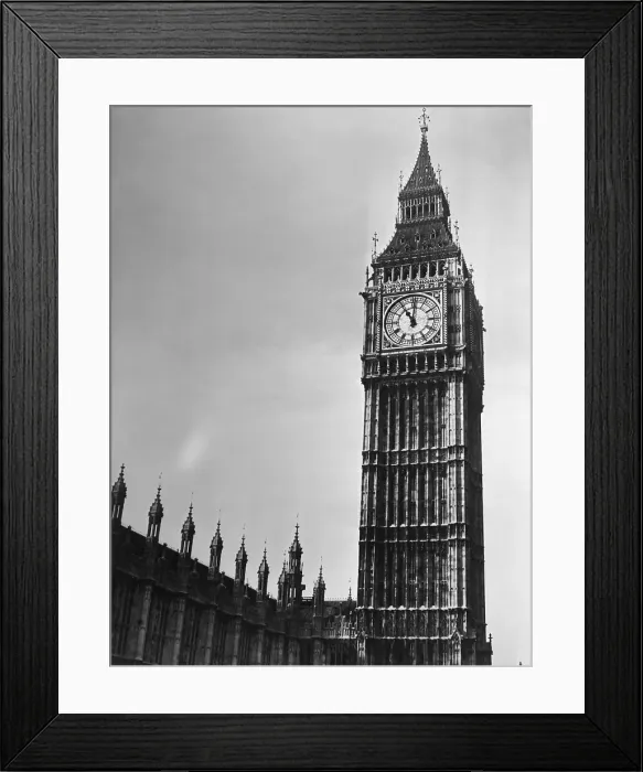 Framed Print : Big Ben. (Original Caption). Big Ben, London Framed Print : Big Ben. (Original Caption). Big Ben, London