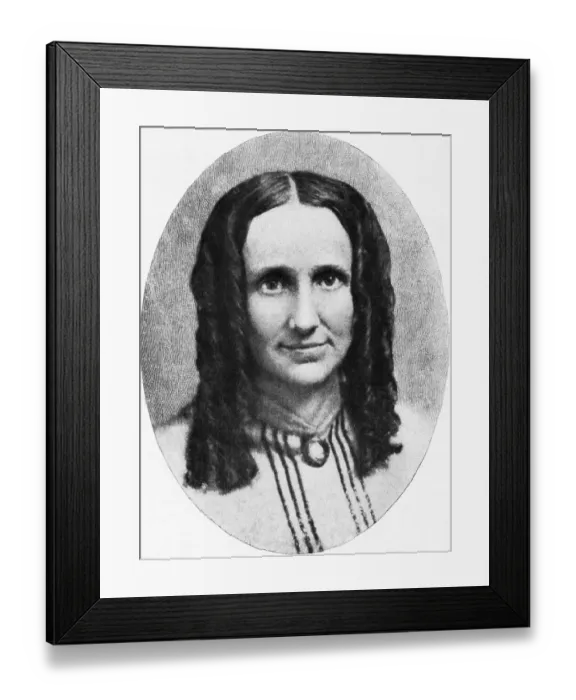 Framed Print : Photo Of Mary Baker Eddy, Christian Scien Framed Print : Photo Of Mary Baker Eddy, Christian Scien