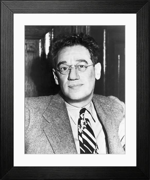 Framed Print : Playwright George Kaufman Framed Print : Playwright George Kaufman