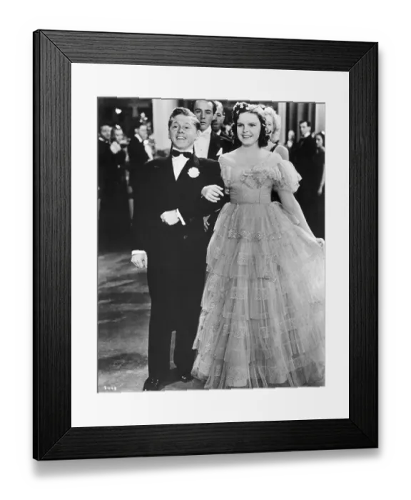 Framed Print : Mickey Rooney and Judy Garland in Strike Up the Band Framed Print : Mickey Rooney and Judy Garland in Strike Up the Band