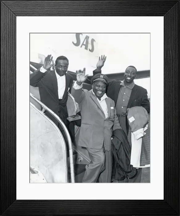 Framed Print : Count Basie And Musicians Board Plane Framed Print : Count Basie And Musicians Board Plane
