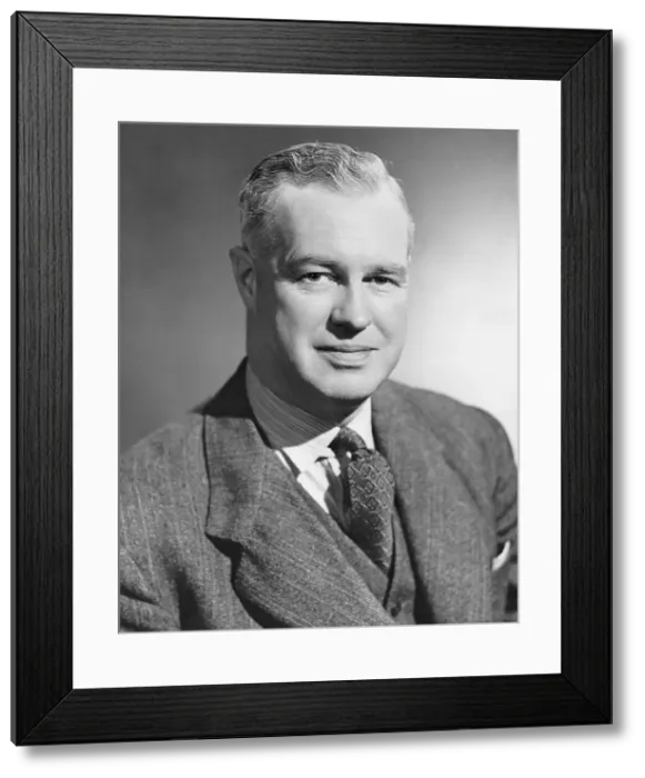 Framed Print : Head / Shoulder Portrait Of Alexander Todd Framed Print : Head / Shoulder Portrait Of Alexander Todd