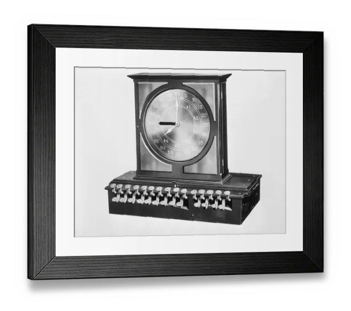 Framed Print : The First Cash Register Framed Print : The First Cash Register