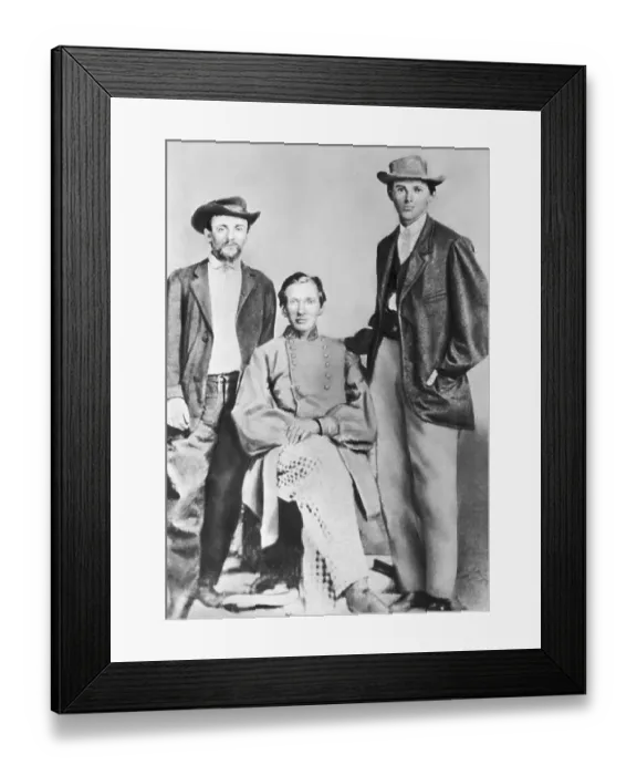 Framed Print : Frank, Jesse James, Other, Confederate Sold Framed Print : Frank, Jesse James, Other, Confederate Sold