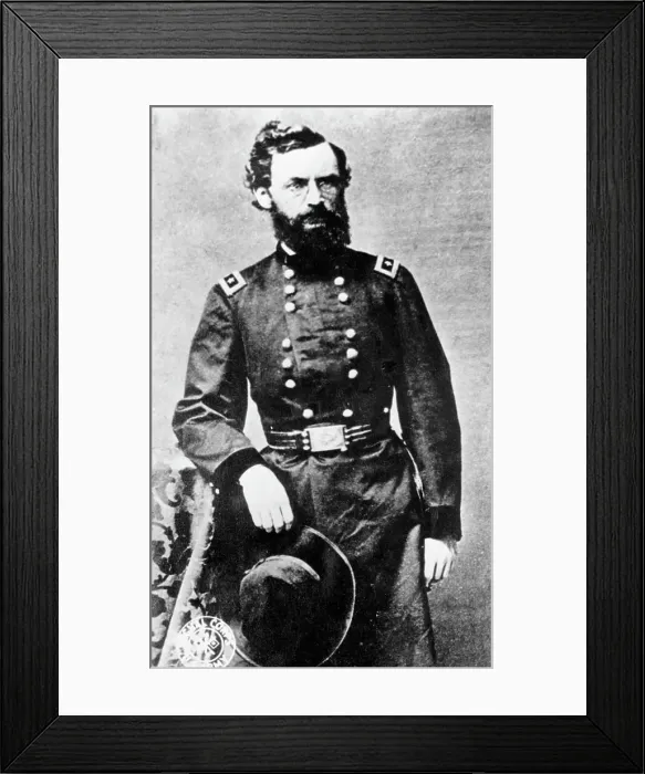 Framed Print : Officer Carl Schurz During Civil War Framed Print : Officer Carl Schurz During Civil War