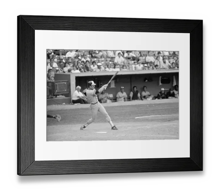 Framed Print : C.Ripken Jr. Hits Homerun During Game Framed Print : C.Ripken Jr. Hits Homerun During Game