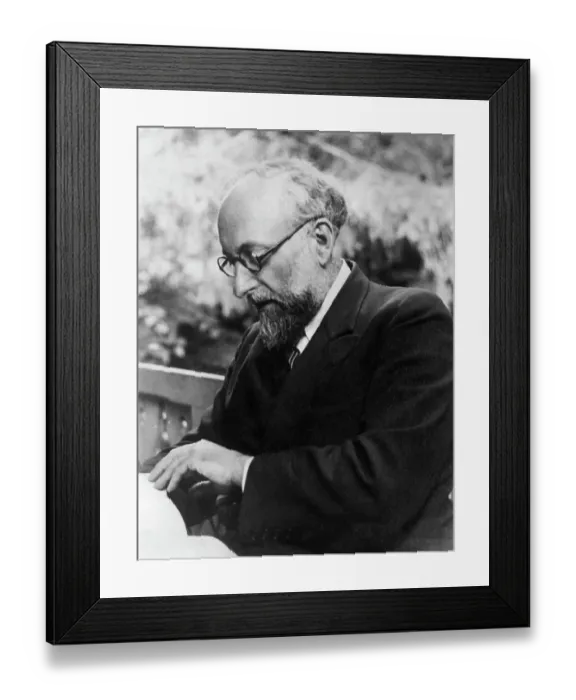 Framed Print : Ernest Ansermet Seated Reading Framed Print : Ernest Ansermet Seated Reading