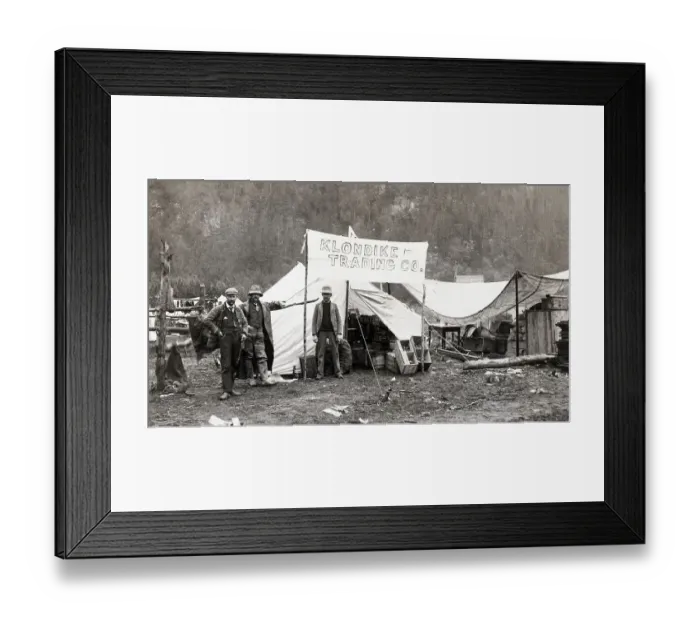 Framed Print : Klondike Trading Company Store Framed Print : Klondike Trading Company Store