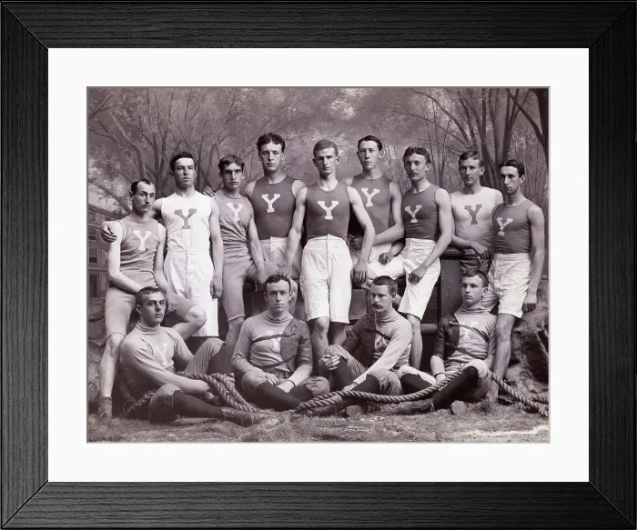 Framed Print : Yale University Athletic Team Framed Print : Yale University Athletic Team