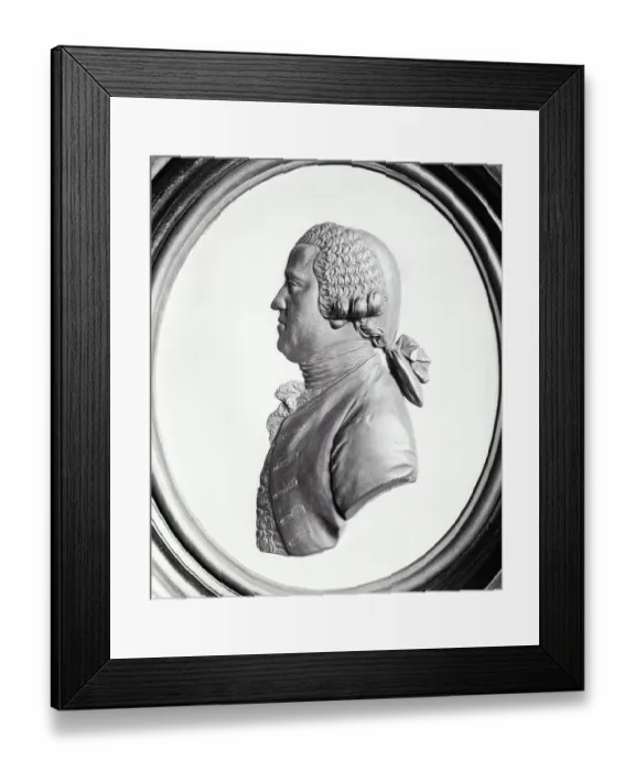 Framed Print : Plaque Of Joshiah Wedgewood Framed Print : Plaque Of Joshiah Wedgewood