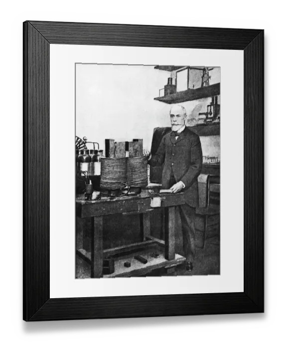 Framed Print : Discovery of Becquerel Rays Framed Print : Discovery of Becquerel Rays