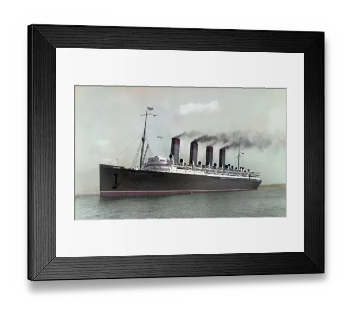 Framed Print : Luxary Steamer Of The 1920S Framed Print : Luxary Steamer Of The 1920S