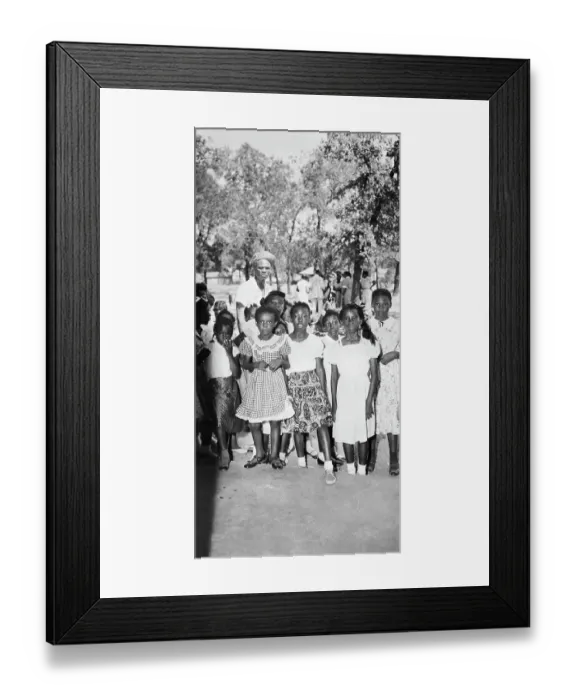 Framed Print : Children Demand End To Segregation Framed Print : Children Demand End To Segregation