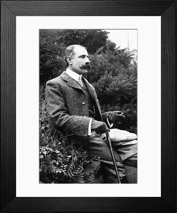 Framed Print : Photo Of Composer Edward Elgar Framed Print : Photo Of Composer Edward Elgar