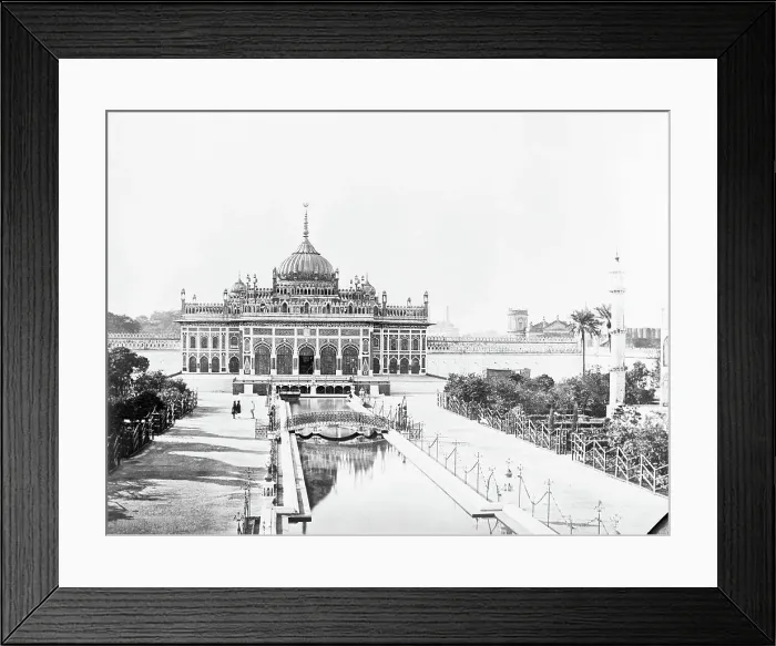 Framed Print : Exterior Of Mohammed Ali Shah'S Palace Framed Print : Exterior Of Mohammed Ali Shah'S Palace