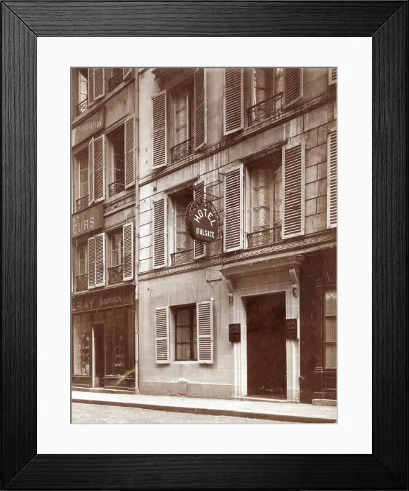 Framed Print : Hotel Where Oscar Wilde Died Framed Print : Hotel Where Oscar Wilde Died
