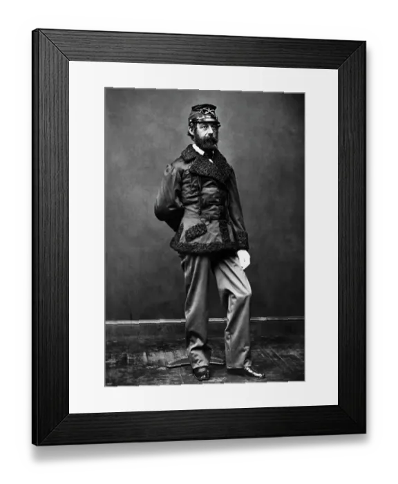 Framed Print : Colonel Of New York Cavalry In Uniform Framed Print : Colonel Of New York Cavalry In Uniform