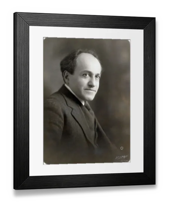 Framed Print : Portrait Of Composer Ernest Bloch Framed Print : Portrait Of Composer Ernest Bloch