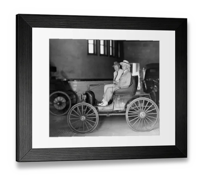 Framed Print : Charles Duryea Automotive Pioneer Framed Print : Charles Duryea Automotive Pioneer