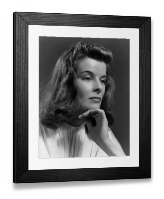 Framed Print : Katharine Hepburn In Publicity Photo Framed Print : Katharine Hepburn In Publicity Photo
