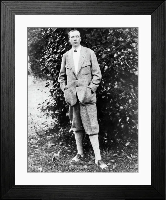 Framed Print : Sinclair Lewis, Full Length; Standing