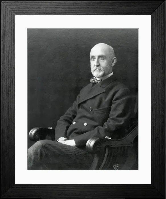Framed Print : Admiral Alfred Thayer Mahan Framed Print : Admiral Alfred Thayer Mahan