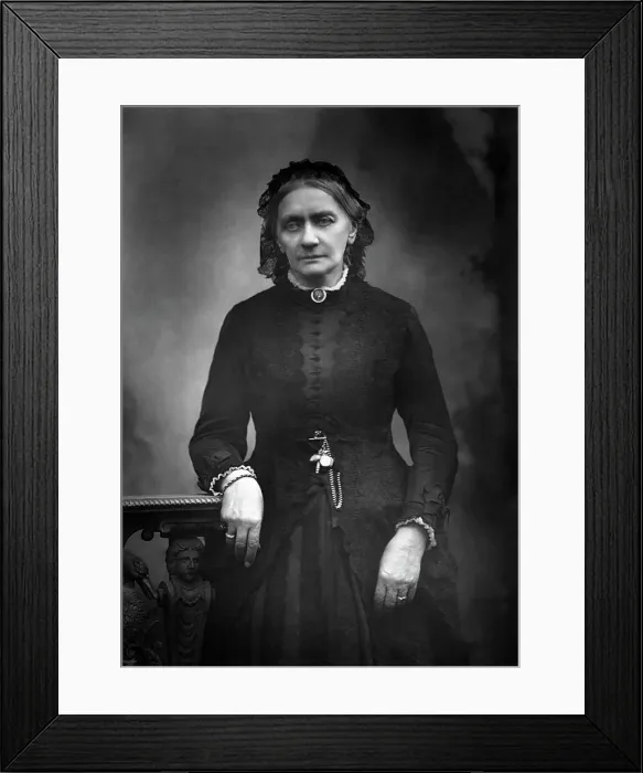 Framed Print : Portrait Of Clara Schumann Framed Print : Portrait Of Clara Schumann