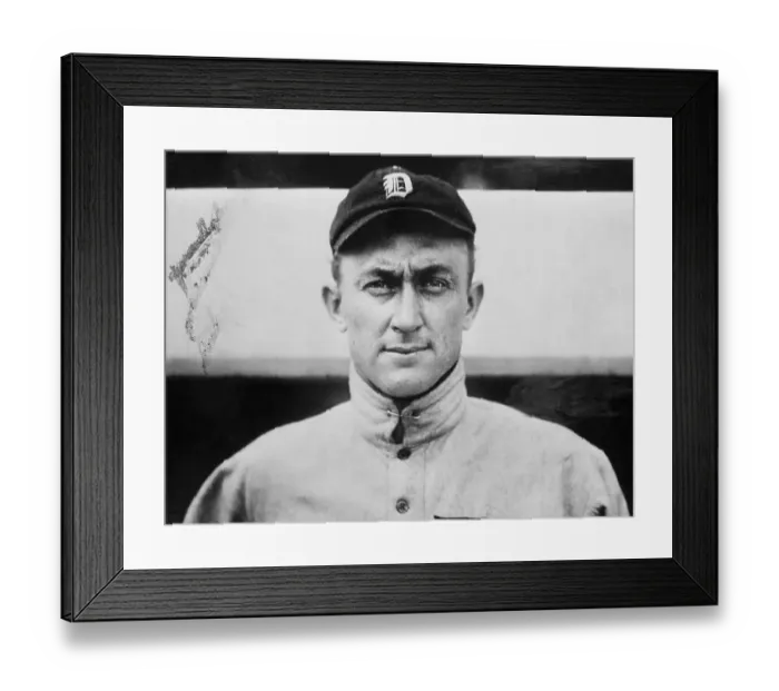 Framed Print : Ty Cobb. Detroit Tigers Ty Cobb Framed Print : Ty Cobb. Detroit Tigers Ty Cobb