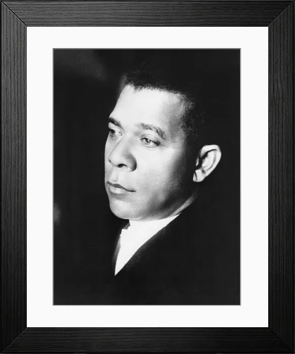 Framed Print : Civil Rights Leader Booker T. Washington