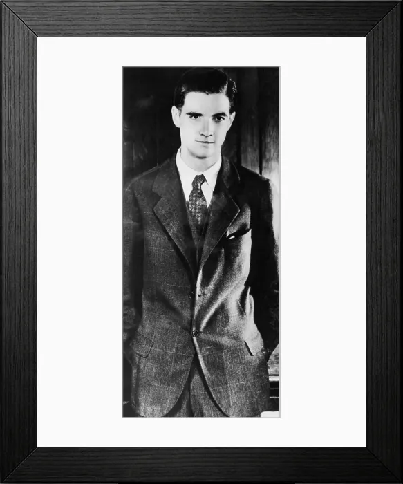 Framed Print : Howard Hughes at 21 Framed Print : Howard Hughes at 21