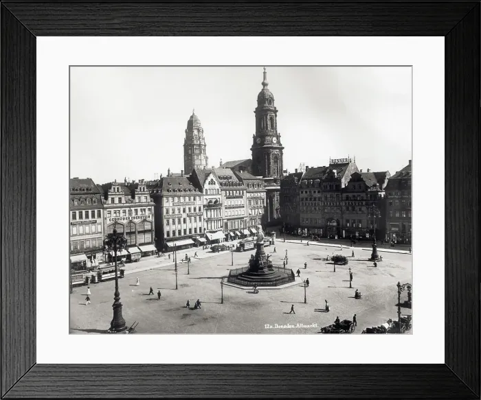 Framed Print : Old Market Square Framed Print : Old Market Square