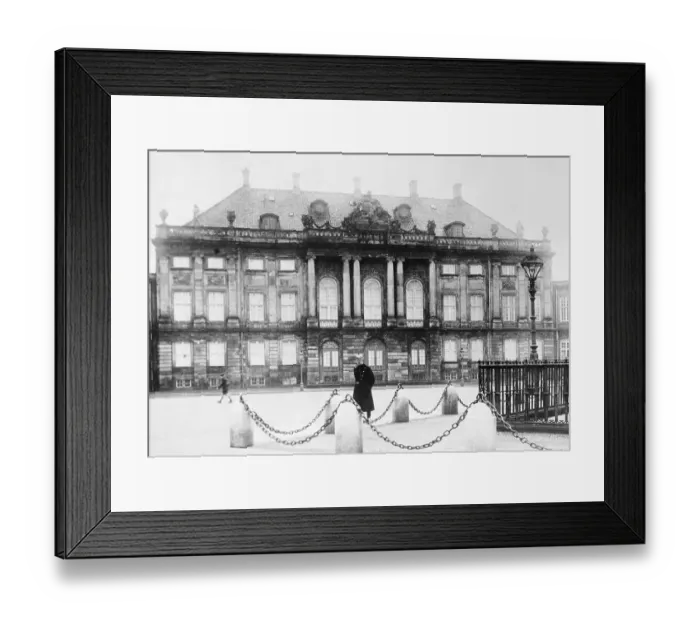 Framed Print : Exterior of Large Dwelling Framed Print : Exterior of Large Dwelling