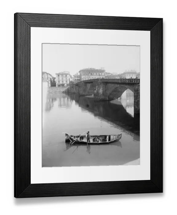 Framed Print : View of Ponte alla Carraja Framed Print : View of Ponte alla Carraja