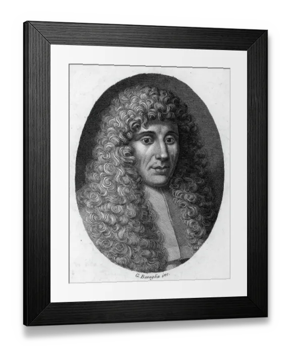 Framed Print : Francisco Redi, Headshot; Physician, Poet Framed Print : Francisco Redi, Headshot; Physician, Poet