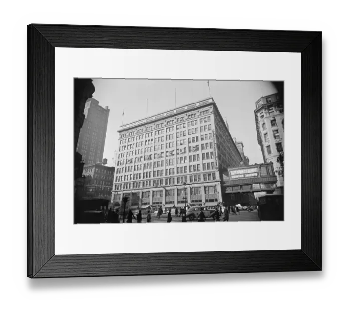 Framed Print : Gimbel's Department Store Framed Print : Gimbel's Department Store
