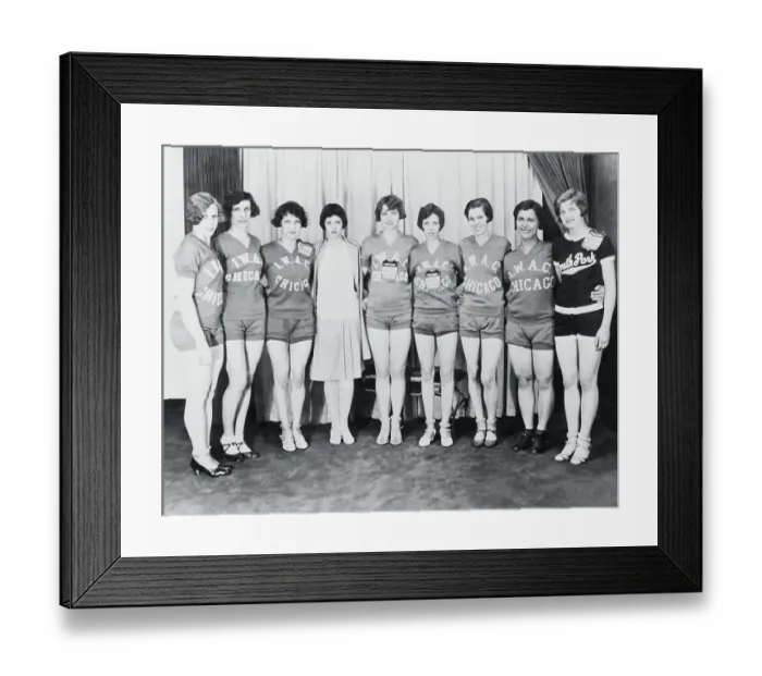 Framed Print : Female Track and Field Teammates Framed Print : Female Track and Field Teammates