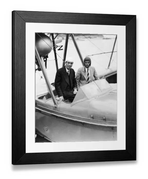 Framed Print : The Chinese Lindberg Tien Lai Ruang Framed Print : The Chinese Lindberg Tien Lai Ruang