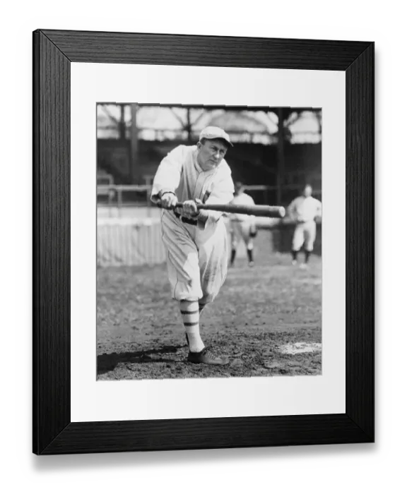 Framed Print : Ty Cobb Bunting Framed Print : Ty Cobb Bunting
