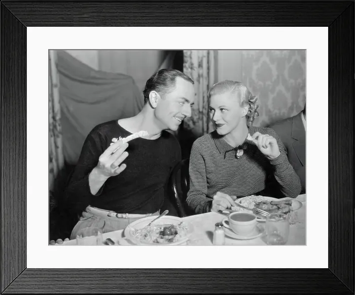 Framed Print : Portrait of Ginger Rogers and William Powell Framed Print : Portrait of Ginger Rogers and William Powell